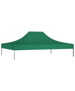 Tetto per Tendone per Feste 4x3 m Verde 270 g/mq