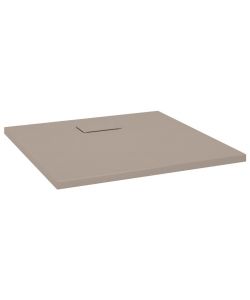 Piatto Doccia in SMC Marrone 80x80 cm