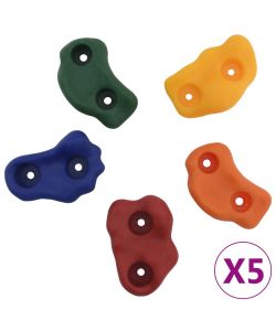 Prese da Arrampicata con Fune 25 pz Multicolore