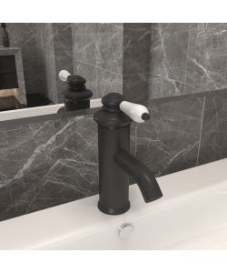 Rubinetto per Lavabo del Bagno Grigio 130x180 mm