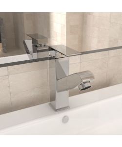 Rubinetto Lavabo da Bagno Estraibile Finitura Cromo 157x172 mm