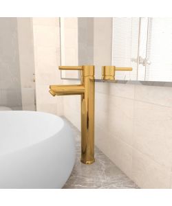 Rubinetto Miscelatore da Bagno Oro 12x30 cm