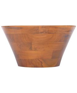 Lavabo in Legno Massello di Teak 40x20 cm