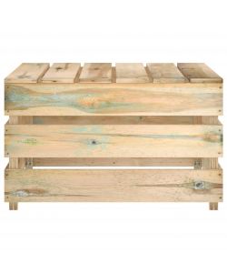 Tavolo da Giardino in Pallet in Legno di Pino Impregnato 316202