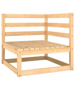 Set Divani da Giardino 3 pz in Legno Massello di Pino