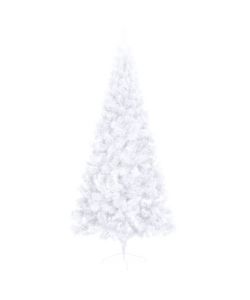 Albero Natale a Met con Luci LED Bianco 180 cm in PVC