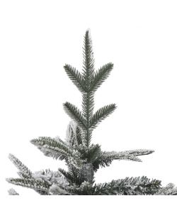 Albero di Natale Artificiale con Neve Verde 150 cm PVC e PE