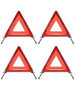 Triangoli Stradali 4pz Rosso 56,5x36,5x44,5cm