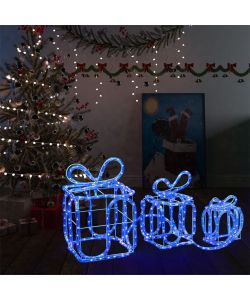 Decorazione Natale Scatole Regalo con 180 LED Interni Esterni