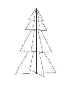 Albero di Natale a Cono 200 LED per Interni Esterni 98x150 cm