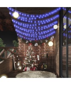 Filo di Luci Sferiche 20m 200 LED Blu 8 Funzioni