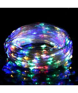 Filo di Micro Lucine a LED 40 m 400 LED Multicolore 8 Funzioni