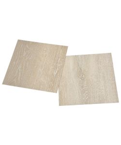 Listoni per Pavimenti Autoadesivi 20 pz in PVC 1,86 mq Beige 330152