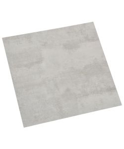 Listoni Pavimenti Adesivi 20 pz in PVC 1,86 mq Grigio Chiaro 330154