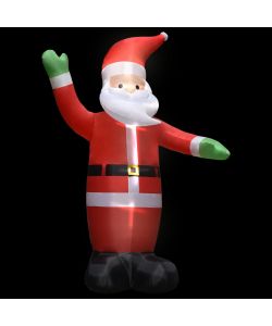 Babbo Natale Gonfiabile Decorazione Natalizia con LED IP44 3 m