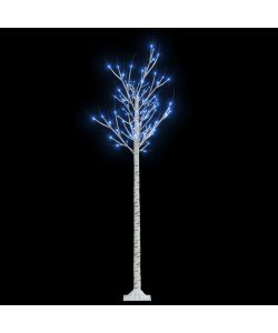 Albero Natale 180 LED 1,8m Salice Blu Interno Esterno