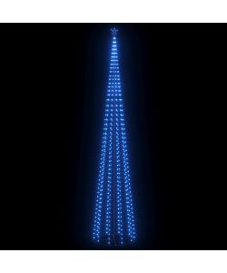 Albero di Natale a Cono con 752 LED Blu 160x500 cm