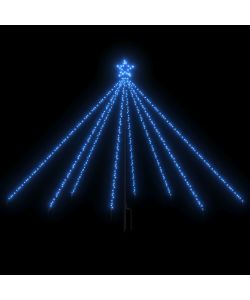 Luci per Albero di Natale Interni Esterni 400 LED Blu 2,5 m