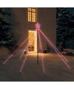 Luci per Albero di Natale Interni Esterni 400 LED Colorati 2,5m