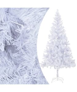 Set Albero Natale Artificiale con LED e Palline 210 cm 910 Rami