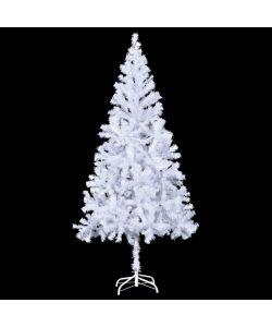 Set Albero Natale Artificiale con LED e Palline 210 cm 910 Rami