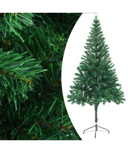 Set Albero Natale Artificiale con LED e Palline 180 cm 564 Rami