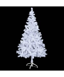 Set Albero Natale Artificiale con LED e Palline 150 cm 380 Rami