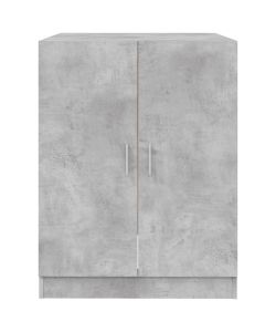 Mobile per Lavatrice Grigio Cemento 71x71,5x91,5 cm