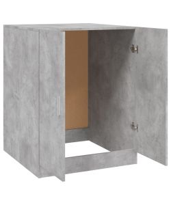 Mobile per Lavatrice Grigio Cemento 71x71,5x91,5 cm