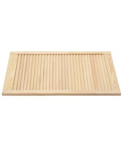 Anta a Lamelle in Legno Massello di Pino 99,3x59,4 cm