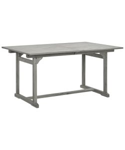 Tavolo da Pranzo per Esterni (150-200)x100x75cm Massello Acacia 316571