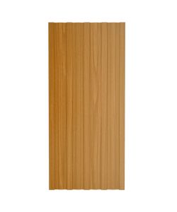 Pannelli da Tetto 36 pz Acciaio Zincato Legno Chiaro 100x45 cm