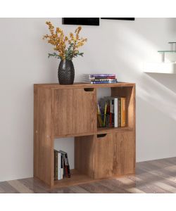 Libreria Rovere Marrone 60x27,5x59,5 cm in Truciolato