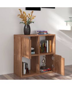 Libreria Rovere Marrone 60x27,5x59,5 cm in Truciolato