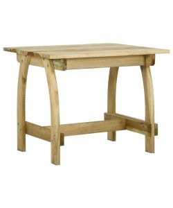 Set da Pranzo da Giardino 3 pz in Legno di Pino Impregnato