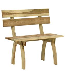 Set da Pranzo da Giardino 3 pz in Legno di Pino Impregnato