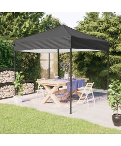 Tenda per Feste Pieghevole Antracite 2x2 m