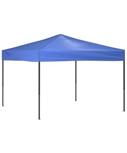 Tenda per Feste Pieghevole Blu 3x3 m