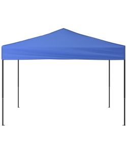 Tenda per Feste Pieghevole Blu 3x3 m