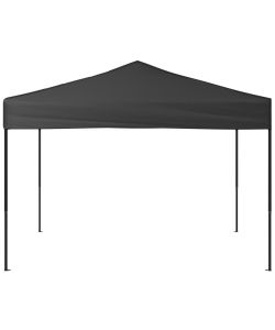 Tenda per Feste Pieghevole Antracite 3x3 m