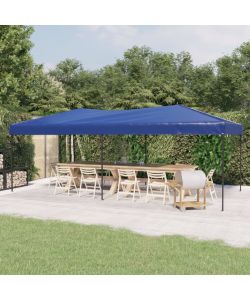 Tenda per Feste Pieghevole Blu 3x6 m