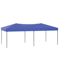 Tenda per Feste Pieghevole Blu 3x6 m