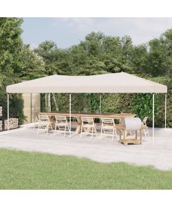 Tenda per Feste Pieghevole Crema 3x6 m