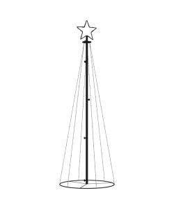 Albero di Natale a Cono Colorato 108 LED 70x180 cm