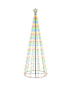 Albero di Natale a Cono Colorato 310 LED 100x300 cm