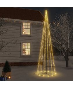 Albero di Natale a Cono Bianco Caldo 1134 LED 230x800 cm