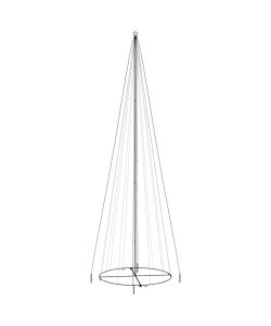 Albero di Natale a Cono Bianco Freddo 1134 LED 230x800 cm