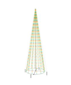 Albero di Natale a Cono Colorato 1134 LED 230x800 cm