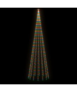 Albero di Natale a Cono Colorato 1134 LED 230x800 cm