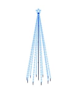 Albero di Natale con Puntale Blu 310 LED 300 cm